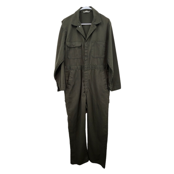 JC Penny Big Mac Men's Vintage Utility Workwear Coveralls - 40R - Picture 1 of 7